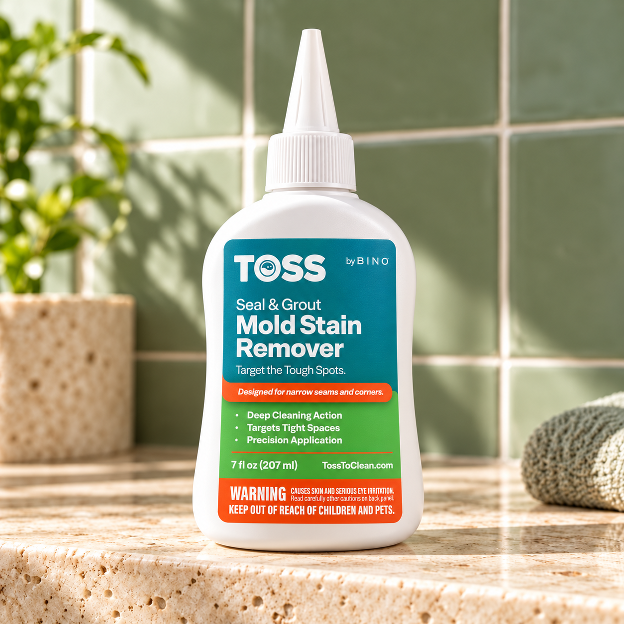 TOSS mold styled packaging